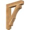 Ekena Millwork Balboa Craftsman Rough Sawn Bracket, Western Red Cedar, 6"W x 34"D x 42"H BKT06X34X42BOA04RWR - alternate 1